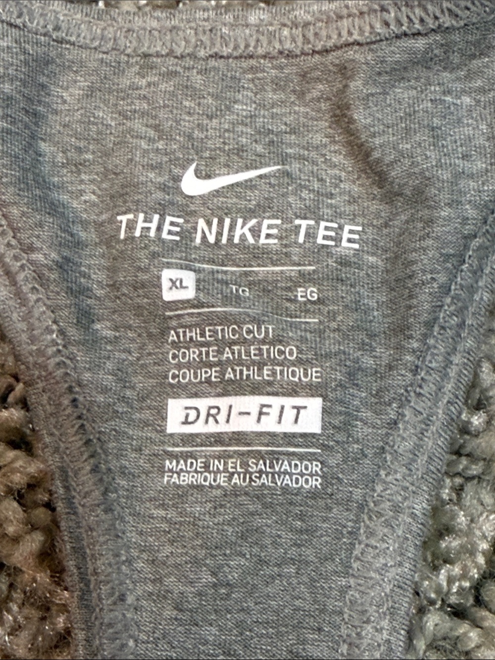 Nike Gray Softball Racerback Tank Womens (XL) NEW - Picture 4 of 7